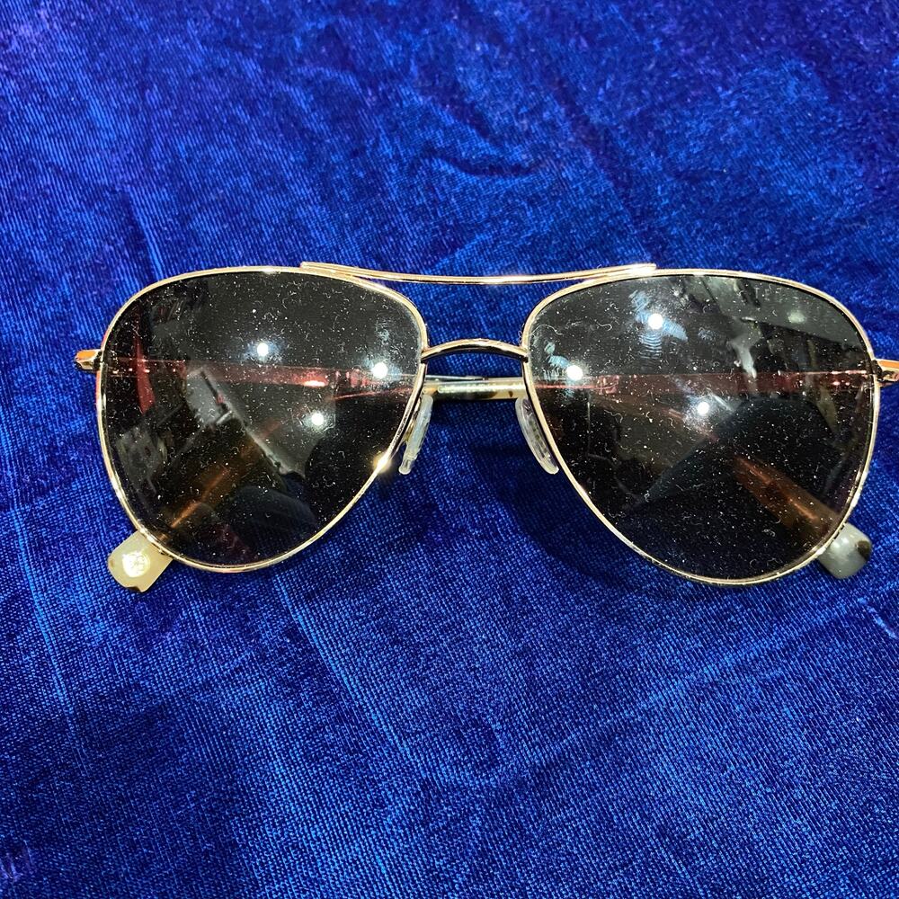 Ted Baker Aviator Sunglasses TWS238 56 - 15 Goldtone Tortoiseshell